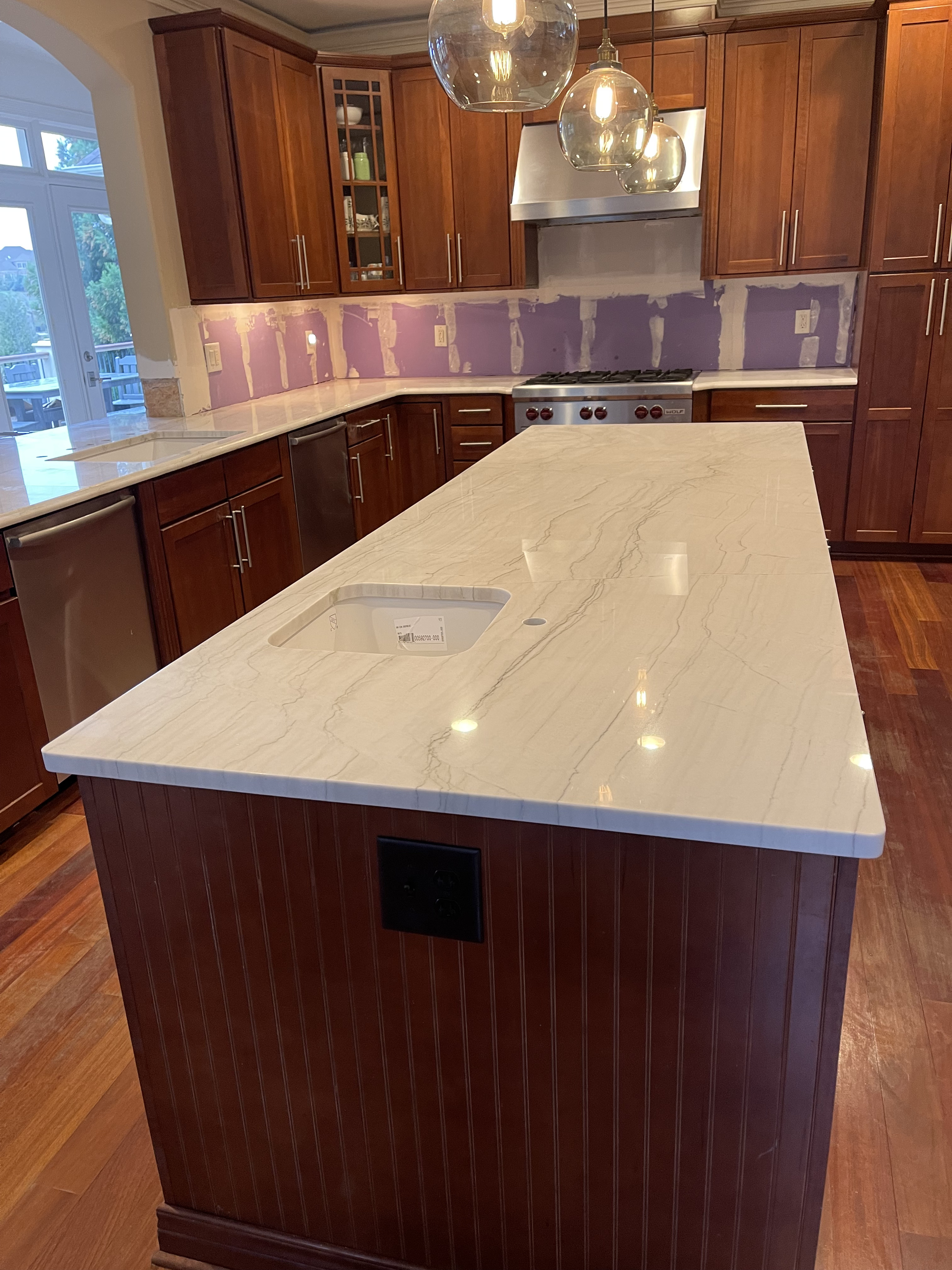 Modern Kitchen with Granite Countertops