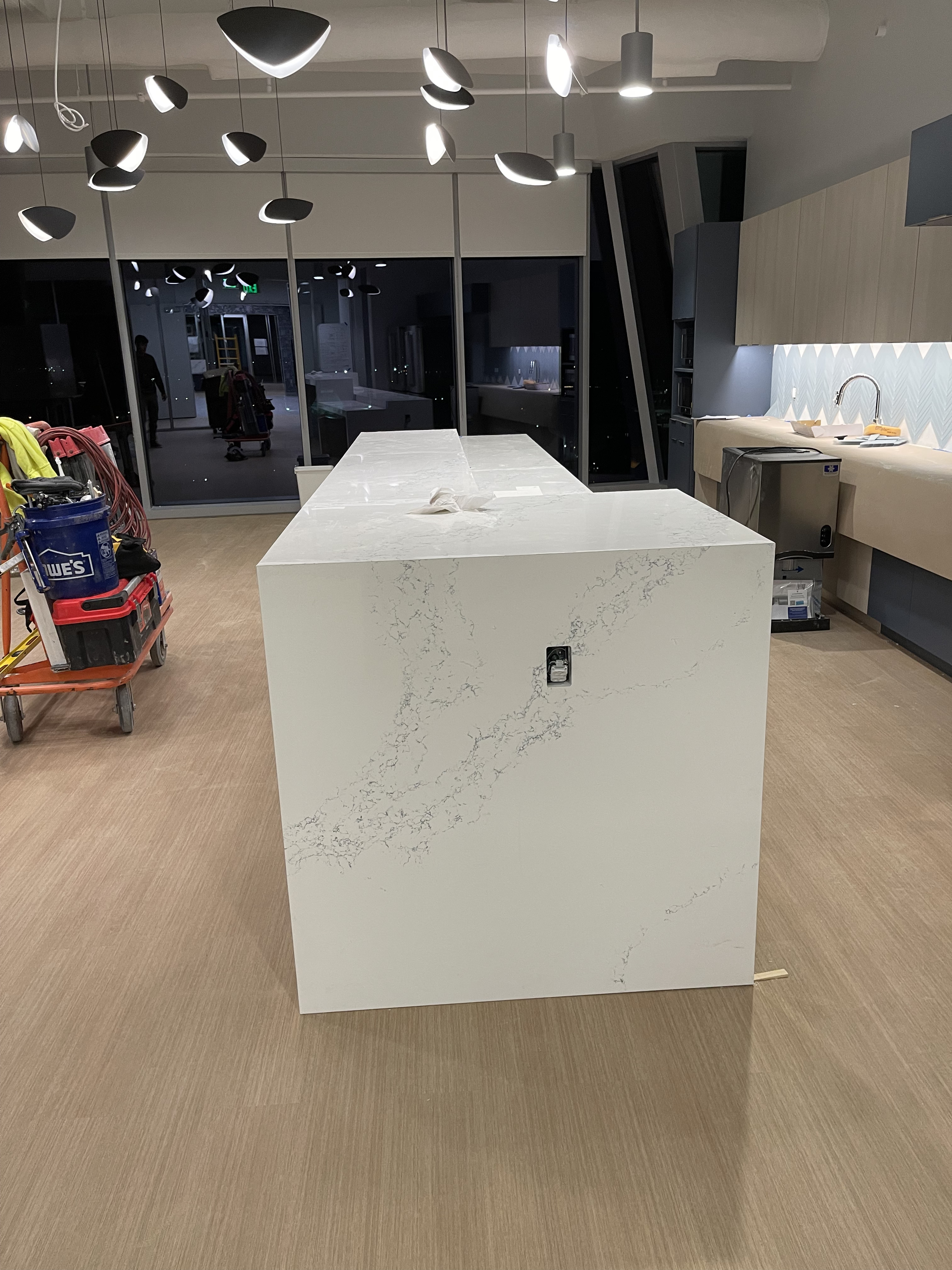 Quartz Countertop Installation